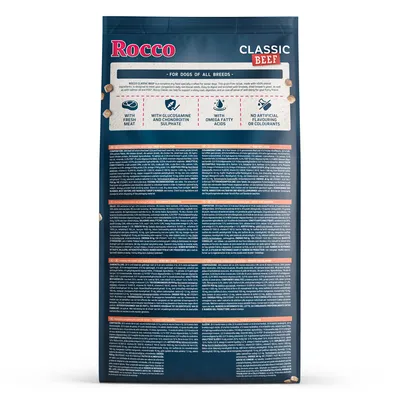 Rocco Senior Classic hovězí s lososem