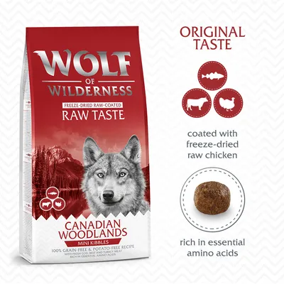 Wolf of Wilderness - Mini Brokken "The Taste Of" Hondenvoer
