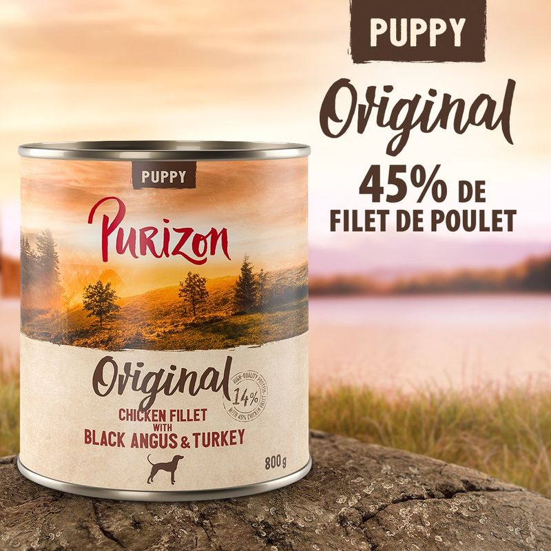 Purizon Puppy 6 x 400 g pour chiot
