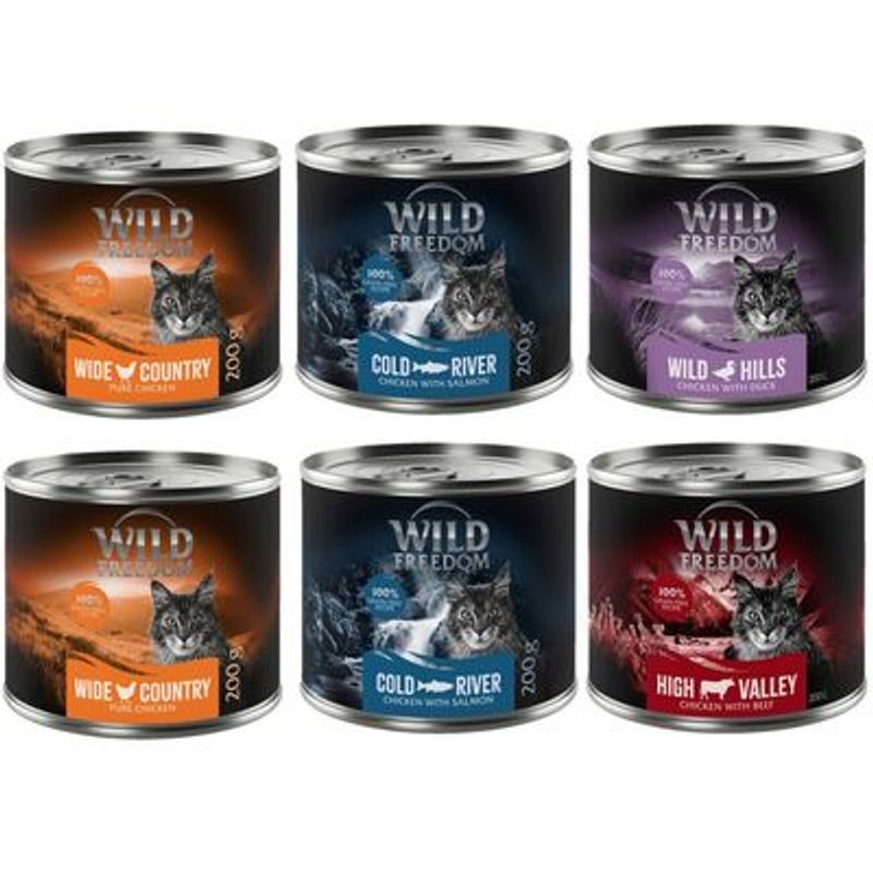 Wild Freedom Adult Kattenvoer 6 x 200 g