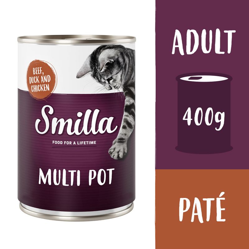 Smilla Smilla Beef Chicken Duck Adult Wet Cat Food pet food packaging