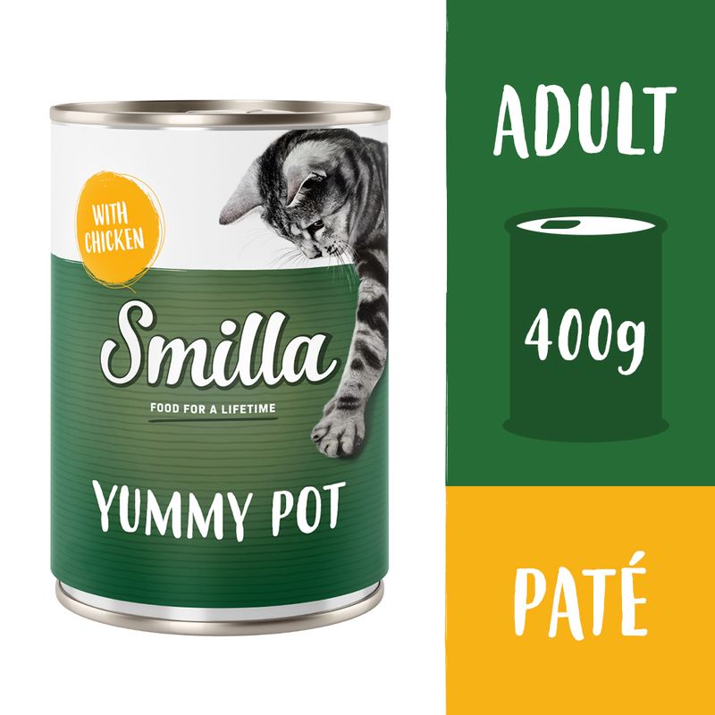 Smilla Smilla Saver Chicken Adult Wet Cat Food pet food packaging