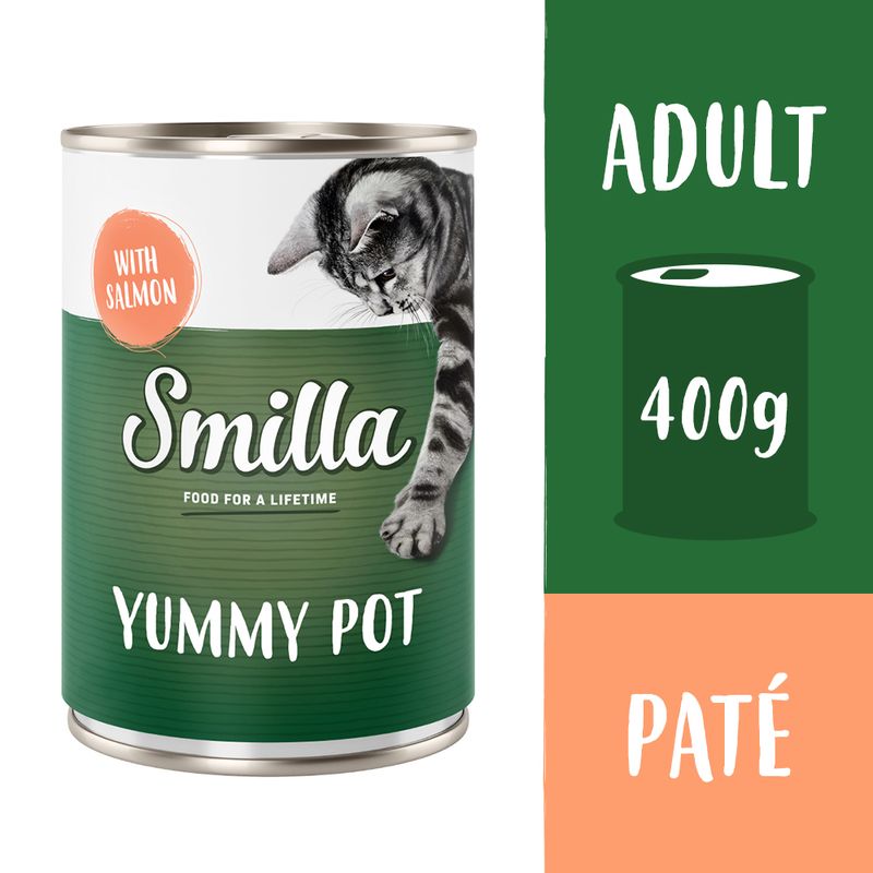 Smilla Smilla Saver Salmon Adult Wet Cat Food pet food packaging