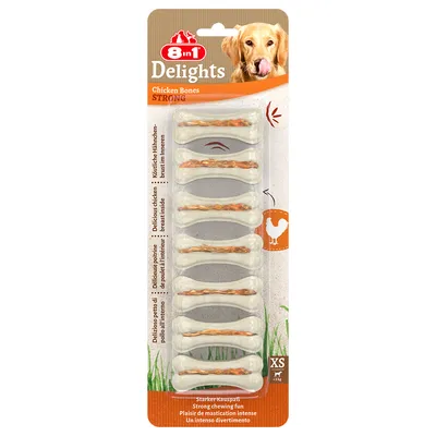 8in1 snacky, 4 balenia: 3 + 1 zadarmo