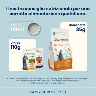 Almo Nature Functional Life Maintenance Pollo & Riso Almo Nature Functional Life Maintenance Pollo & Riso