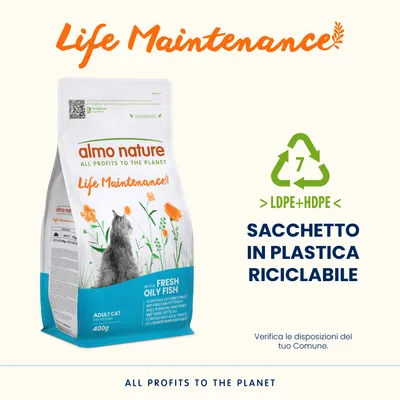 Almo Nature Functional Life Maintenance Pesce Azzurro e Riso