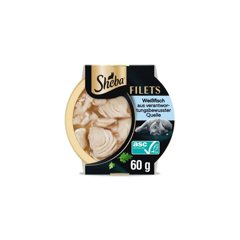 Sheba Fijne Filets 16 x 60 g Kattenvoer