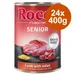 Lot Rocco Senior 24 x 400 g pour chien