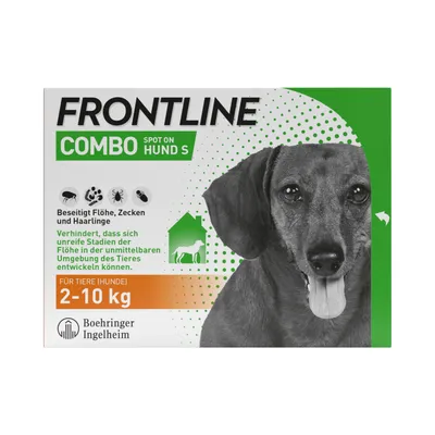 Frontline® Combo Spot-on Hund S (2 - 10 kg)