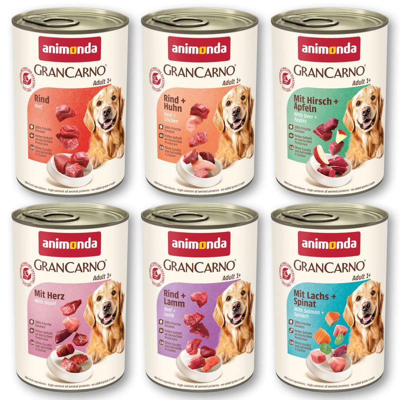 6 x 400 g animonda GranCarno Original Adult