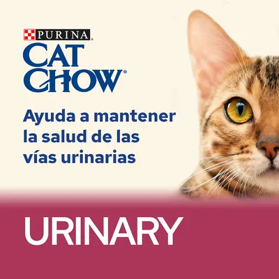 Purina Cat Chow. Ayuda a mantener la salud de las vías urinarias. URINARY.