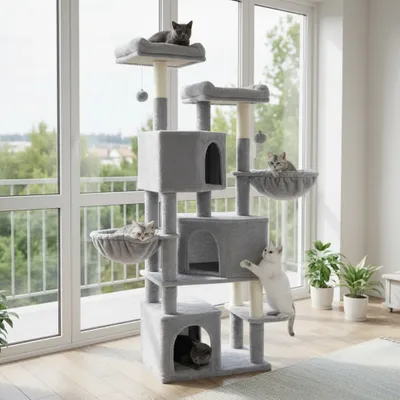 Feandrea Cat Tree 164cm - cat tree Feandrea Cat Tree 164cm - cat tree