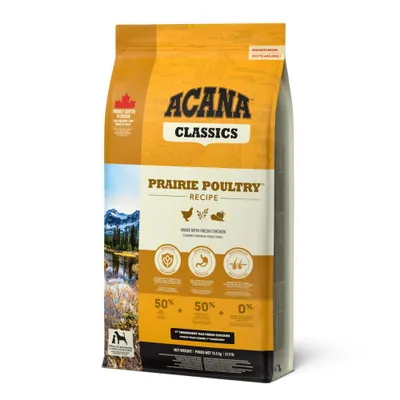 Acana Adult, drób z prerii i kurczak - 14,5 kg Acana Adult, drób z prerii i kurczak - 14,5 kg