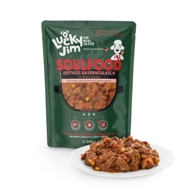Voordeelpakket Lucky Jim Soulfood 24 x 300 g - Boerenstoofpot