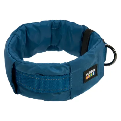 Rukka Puff obojek - velikost S: 31 - 38 cm obvod krku, petrolejově modrá