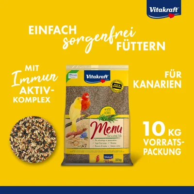 Vitakraft Menü Kanarien - 10 kg Vitakraft Menü Kanarien - 10 kg