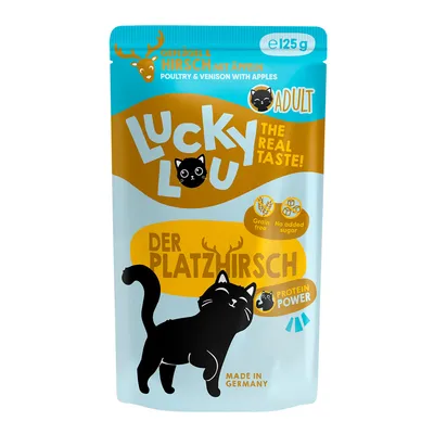 Lot mixte Lucky Lou Adult 6 x 125 g pour chat