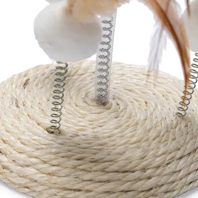 Jouet Karlie Nava en sisal et luffa pour chat