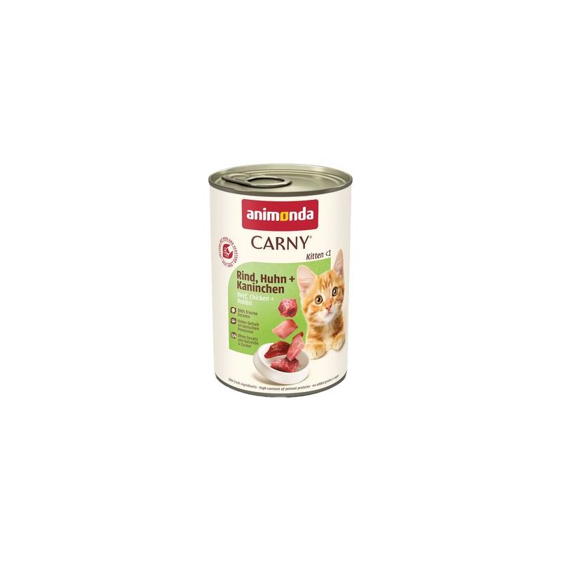 animonda Carny Kitten 12 x 400 g Kattenvoer ▻ Pak je voordeel