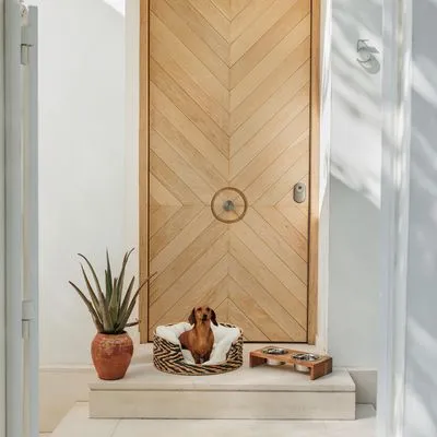 Modern Living Nellore деревянная подставка для мисок