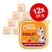 Voordeelpakket Edgard & Cooper Adult Graanvrije Paté Kip / Kip & Zalm 12 x 85 g