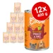 Lot Edgard & Cooper Adult sans céréales 12 x 400 g pour chien