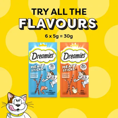 Dreamies Meaty Sticks with Tasty Chicken Dreamies Meaty Sticks with Tasty Chicken