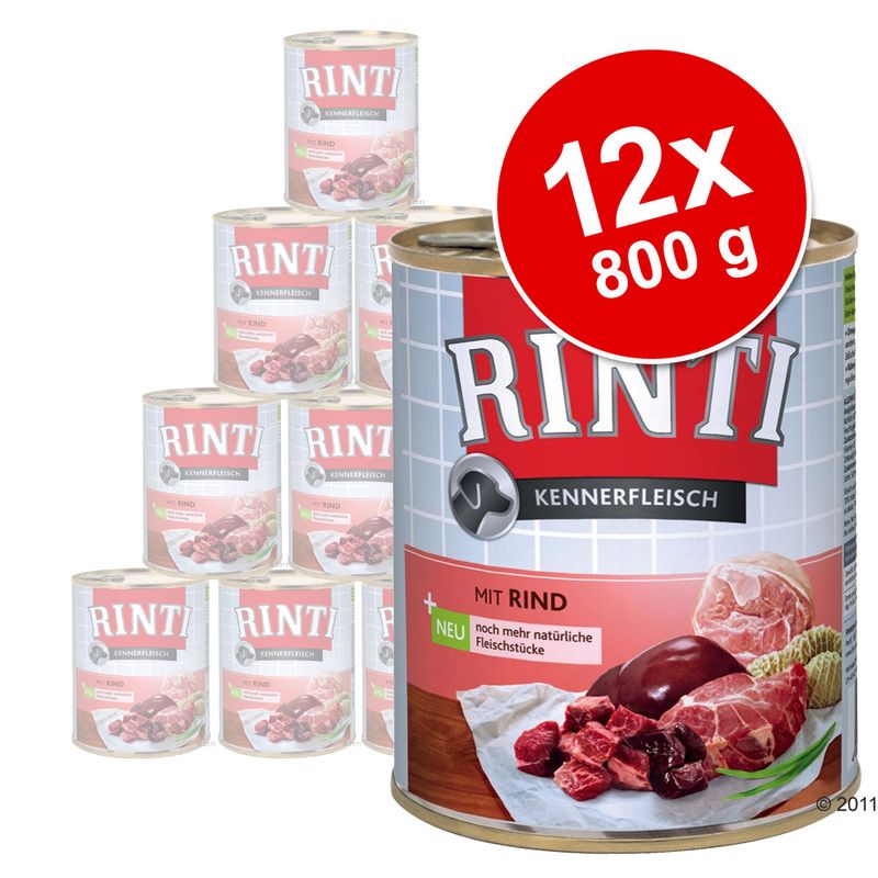 RINTI Kennerfleisch 12 x 800 g - výhodné balení