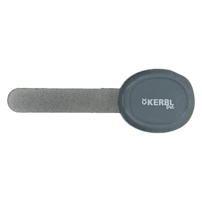 Kerbl Pet Nagelfeile mit grauem Griff und feiner Schleiffläche, geeignet für die Pflege von Haustiernägeln.