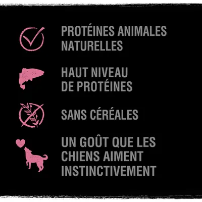 Friandises Crave Protein Chunks pour chien