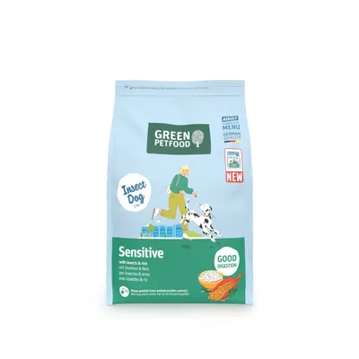Green Petfood InsectDog Sensitive met insecten & Rijst