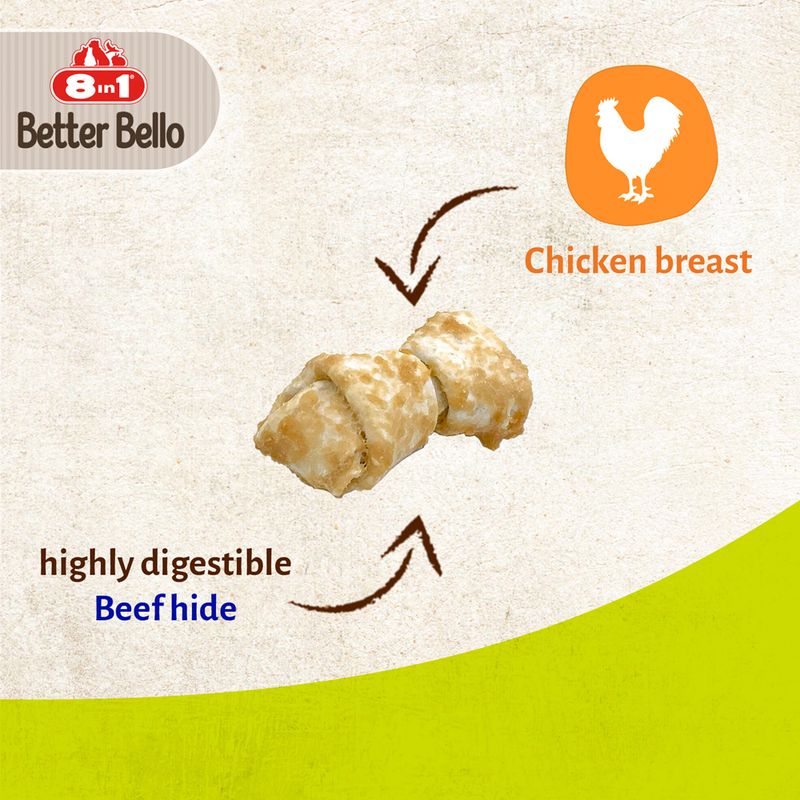 8in1 Better Bello kycklingben