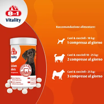 8in1 Vitality Compresse di Calcio