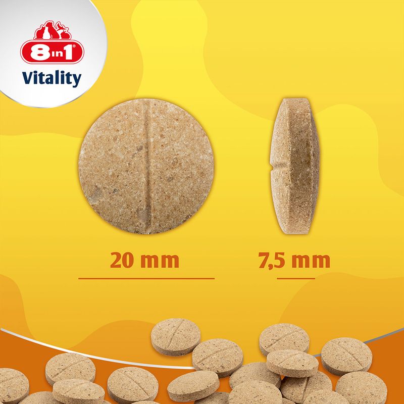 8in1 Vitality Senior, multiwitaminy w tabletkach