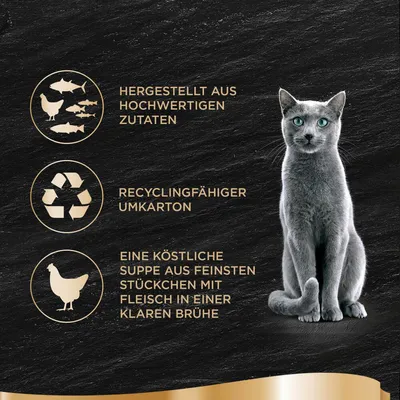 Hergestellt aus hochwertigen Zutaten. Recyclingfähiger Umkarton. Eine köstliche Suppe aus feinsten Stückchen mit Fleisch in einer klaren Brühe.