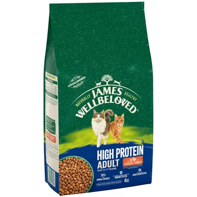 James Wellbeloved Adult Cat Hypoallergenic High Protein - Chicken & Turkey