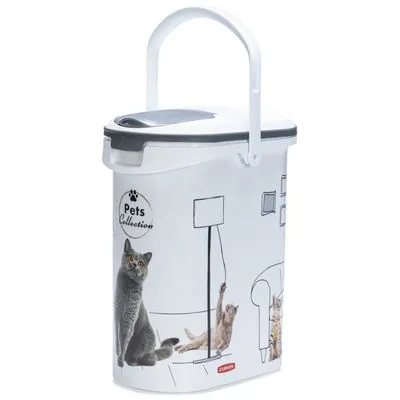 Contenitore per crocchette Curver per gatti