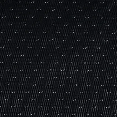 Close-up of a black, non-slip material with small dots for better grip.