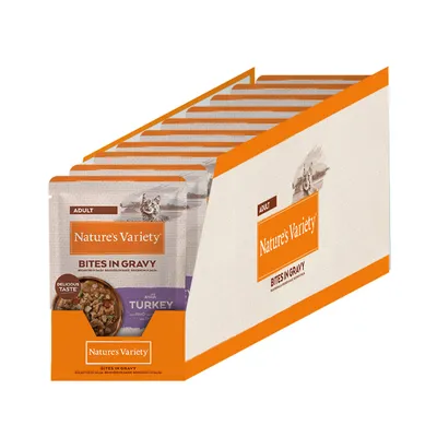 Nature's Variety Bites Adult w sosie, 22 x 85 g