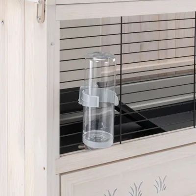 Kaninbur i træ Indoor Home - Hvid: L 107,5 x B 67,5 x H 102 cm Kaninbur i træ Indoor Home - Hvid: L 107,5 x B 67,5 x H 102 cm