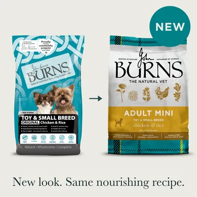 Burns Adult & Senior Original Toy & Small Breed - Kip & Rijst - 6 kg Burns Adult & Senior Original Toy & Small Breed - Kip & Rijst - 6 kg