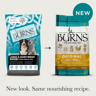 Burns Adult Large and Giant Breed with Chicken and Rice - 12 kg