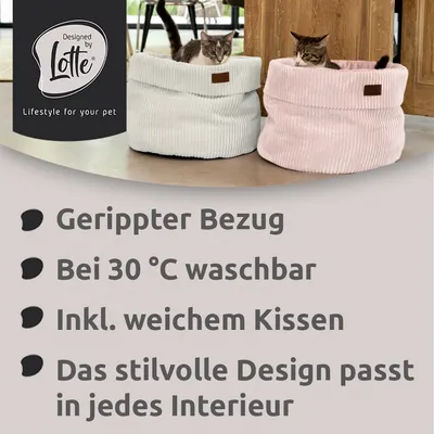 Designed by Lotte Katzenkorb Ribbed