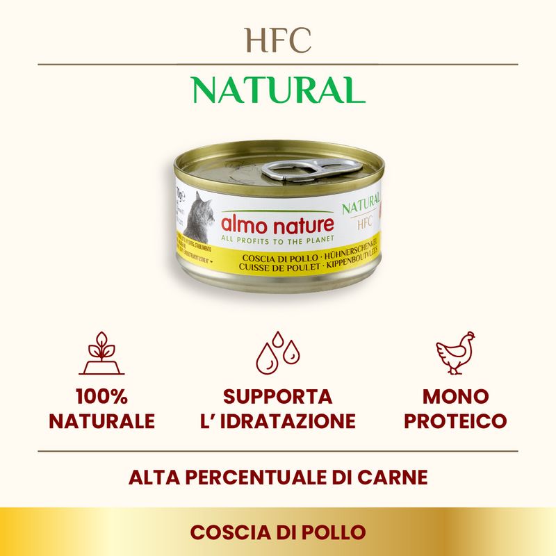 Almo Nature HFC Natural 12 x 70 g umido gatto