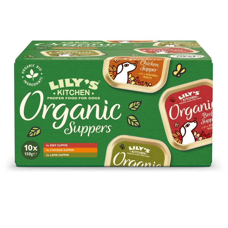 Lily's Kitchen Lily'S Kitchen Organic Suppers Ii Adult Wet pet food packaging