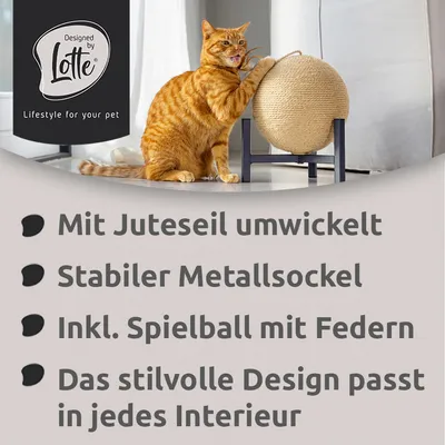 Designed by Lotte Met škrábací míč Tyra