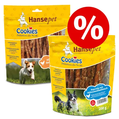 Provpack: 2 sorters Cookie´s Delikatess hundgodis
