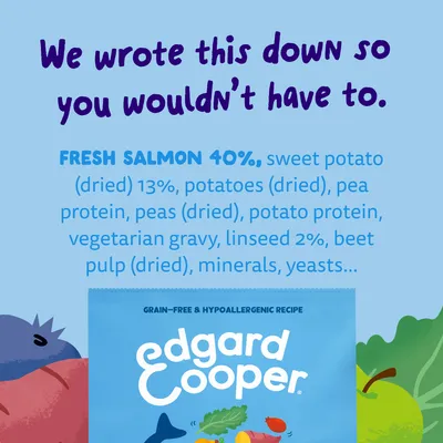 Edgard & Cooper Small Adulte Saumon sans céréales