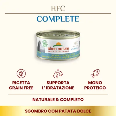 Almo Nature HFC Complete 6 x 70 g Alimento umido per gatto