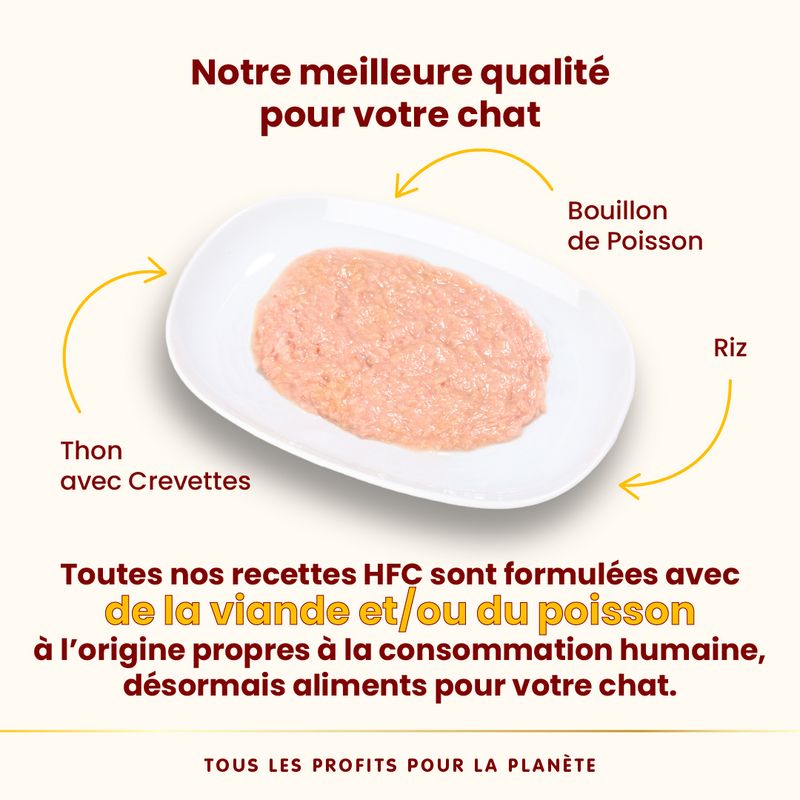 Lot Almo Nature HFC Mousse 24 x 70 g pour chat